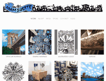 Tablet Screenshot of adamsuerte.com